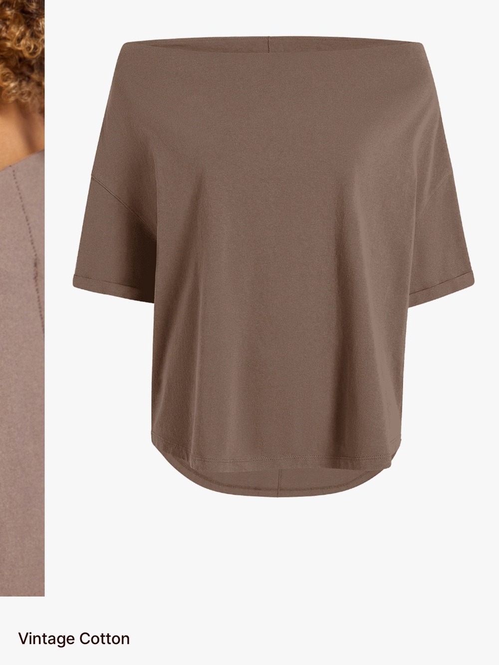 nuuds Off the Shoulder T Shirt